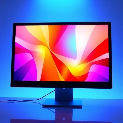 Animated video creation process displayed on a computer screen